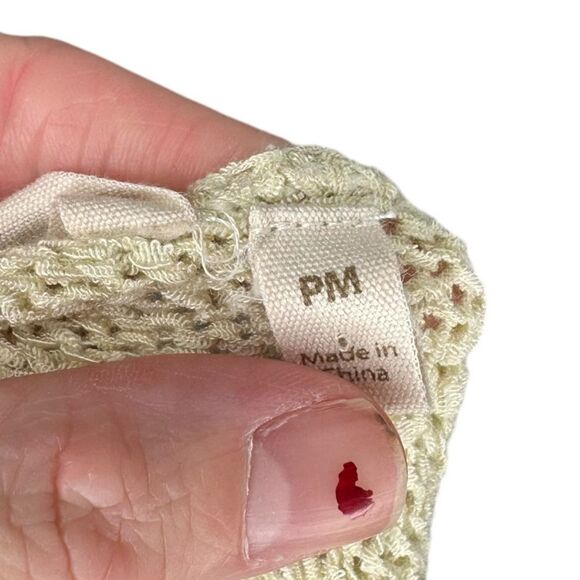 |EUC| SOFT SURROUNDINGS Striped Beige and White Women's Sweater - Picture 6 of 7